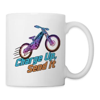 Charge Up Send It Neon E-Bike - Mug - white - Right