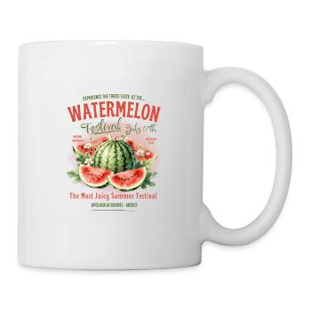 Watermelon Festival Juicy Summer Fruit - Mug - white - Right