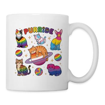 Pride Month LGBTQ – Purride - Tasse - Weiß - Rechts