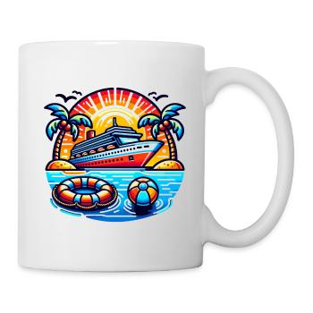 Kreuzfahrt  - Tasse - Weiß - Rechts