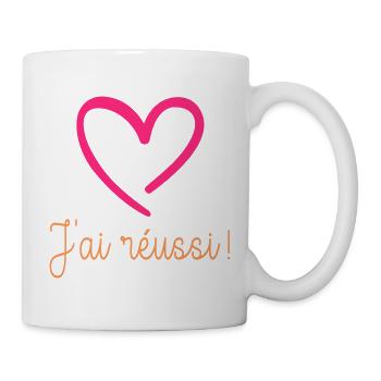 Succès - Français - Mug blanc - blanc - Droite