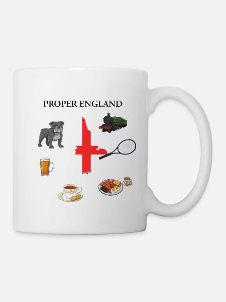 EIGENTLICHES ENGLAND - Tasse - Weiß