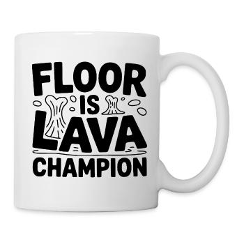 Floor Is Lava Champion - Mug - white - Right