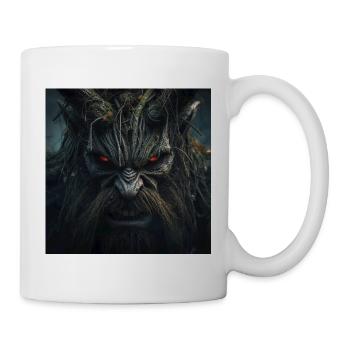 Der Zorn von Leszy Borowa – Slawische dunkle Fantasy - Tasse - Weiß - Rechts