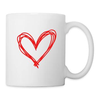 Heart - Mug - white - Right