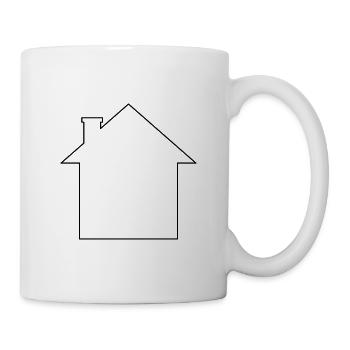 House Outline - Mug - white - Right