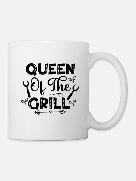 Typographie de la Reine des Filles - Mug blanc - blanc