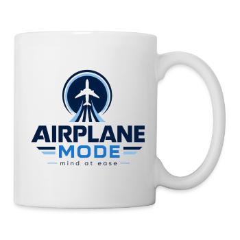 Flugmodus: Geist in Ruhe - Tasse - Weiß - Rechts