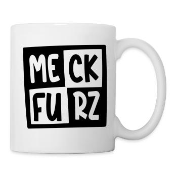 MECK-FURZ - Tasse - Weiß - Rechts
