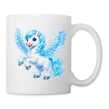 Flying Pegasus horse - Mug - white - Right