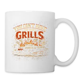 Barbecue Humour Papa Grillades Été Cadeau - Mug blanc - blanc - Droite