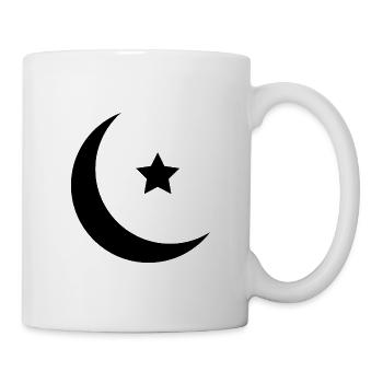 Islam Crescent Moon - Mug - white - Right
