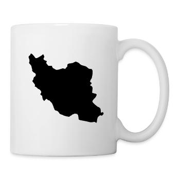 Iran map - Mug - white - Right