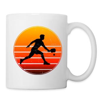 Pickleball Scene Gift for Pickleball Sports Fans - Mug - white - Right