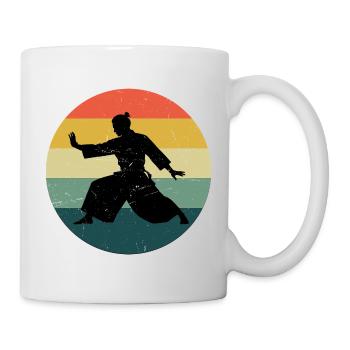 Selbstverteidigung Geschenk für ein Aikido-Schüler - Tasse - Weiß - Rechts