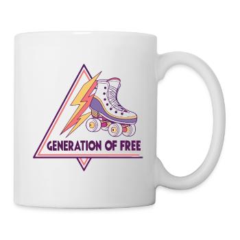 Generation of Freedom SkateLogo - Mug - white - Right