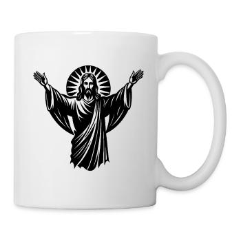 Jesus - Tasse - Weiß - Rechts