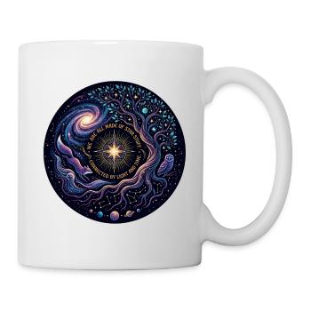 Arbre cosmique de la vie, nous sommes tous faits de matière stellaire - Mug blanc - blanc - Droite