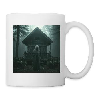 Baba Jaga – Slawische Hexe des Waldes - Tasse - Weiß - Rechts