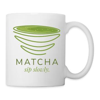 Matcha  - Tasse - Weiß - Rechts