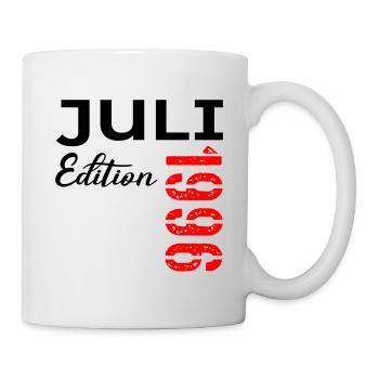 Juli 1996 - 30. Geburtstag - Tasse - Weiß - Rechts