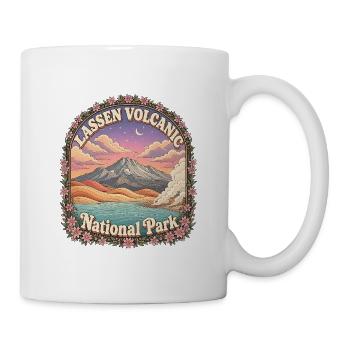 Volcanic National Park, USA, California - Mug - white - Right