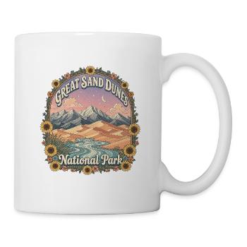 Great Sand Dunes National Park, USA, Colorado - Mug - white - Right
