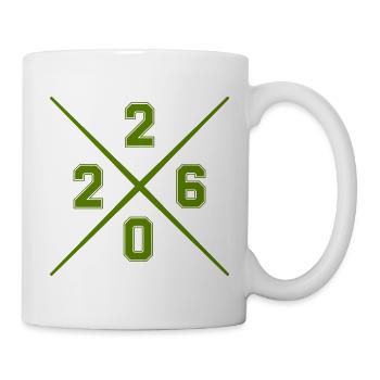 2026_kreuz - Tasse - Weiß - Rechts