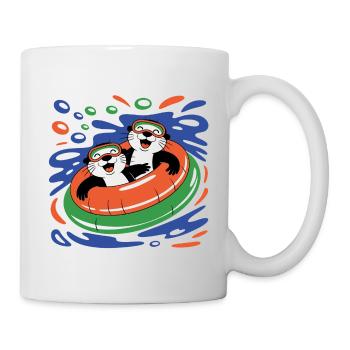 Funny Otter Crew - Mug - white - Right