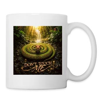 Avertissement : Jungle de Serpents - Mug blanc - blanc - Droite