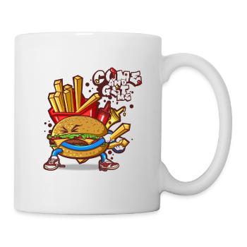 Samurai Burger - Mug - white - Right