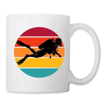 Freediving Gift Idea for Underwater Adventures - Mug - white - Right