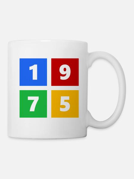 1975 - Tasse - Weiß