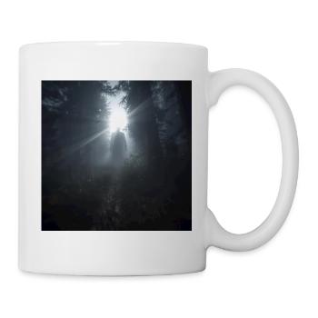 Phänomen im Wald – Der geheimnisvolle Besucher - Tasse - Weiß - Rechts