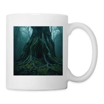 Ancient Oak – Eingang zur Unterwelt - Tasse - Weiß - Rechts