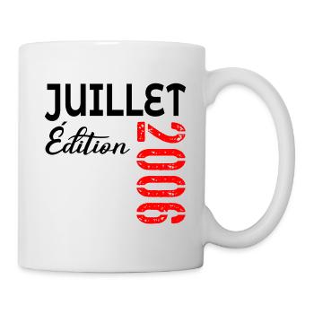 Juillet 2006 - 20e Anniversaire - Mug blanc - blanc - Droite