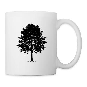 Aspen tree - Mug - white - Right