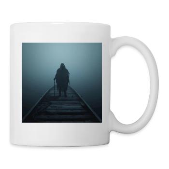 Seelenträger – Tod auf der Brücke - Tasse - Weiß - Rechts