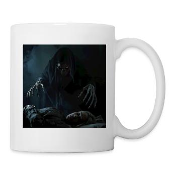 Der Seelenschnitter – Albtraum der Schlafparalyse - Tasse - Weiß - Rechts