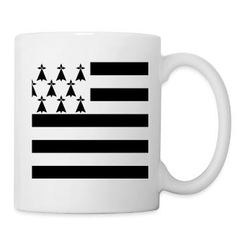 Zeig deine Farben – Brittany - Tasse - Weiß - Rechts