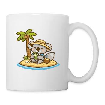 Koala Inseltraum Genuss - Tasse - Weiß - Rechts