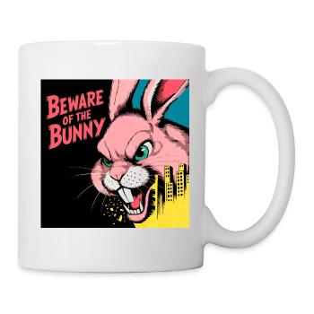 Beware of the Bunny Urban Pop - Mug - white - Right