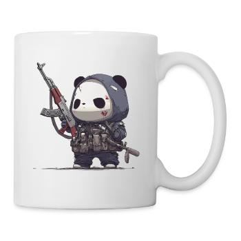 Battle Panda in Tactical Outfit - Mug - white - Right