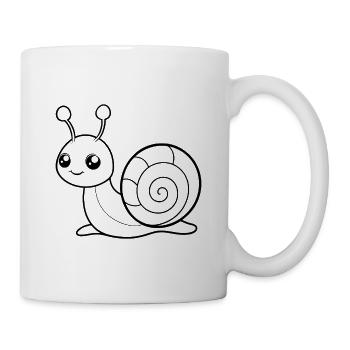 Baby snail - Mug - white - Right