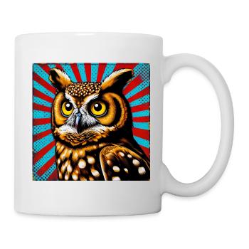 owl - Mug - white - Right