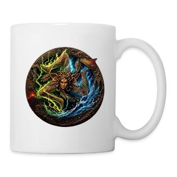 Sicilia n’do cori - édition Trinacria Storm - Mug blanc - blanc - Droite