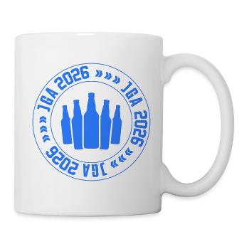 Anniversaire de la JGA 2026 - Mug blanc - blanc - Droite