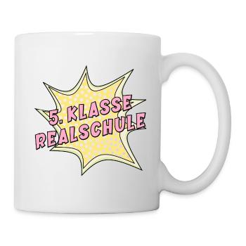 Secondary School Change of School 5th Grade - Mug - white - Right