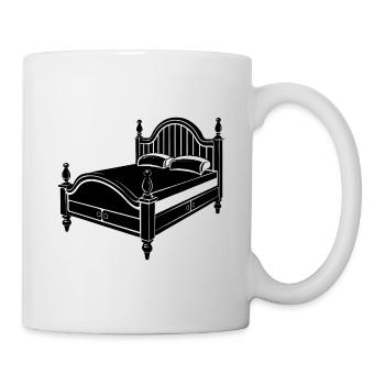 Bettmöbel - Tasse - Weiß - Rechts