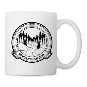 Superflow Rychlebské Stezky MTB Badge - Mug - white - Right